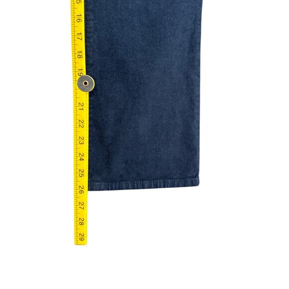 Lucky Brand Bridgette Navy‎ Corduroy Button Fly High Rise Jeans Size 2/26 - Picture 9 of 9